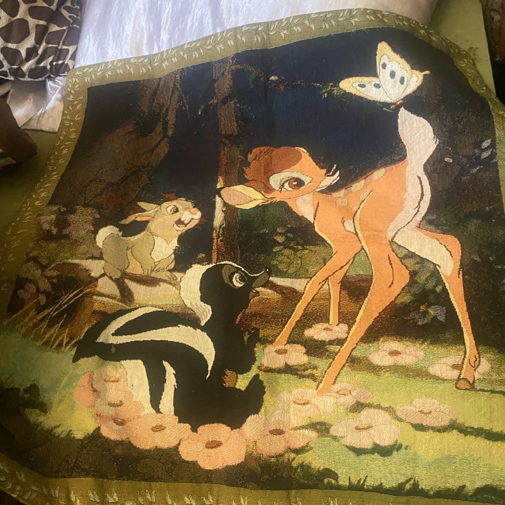 Bambi tapestry for wall by disney
